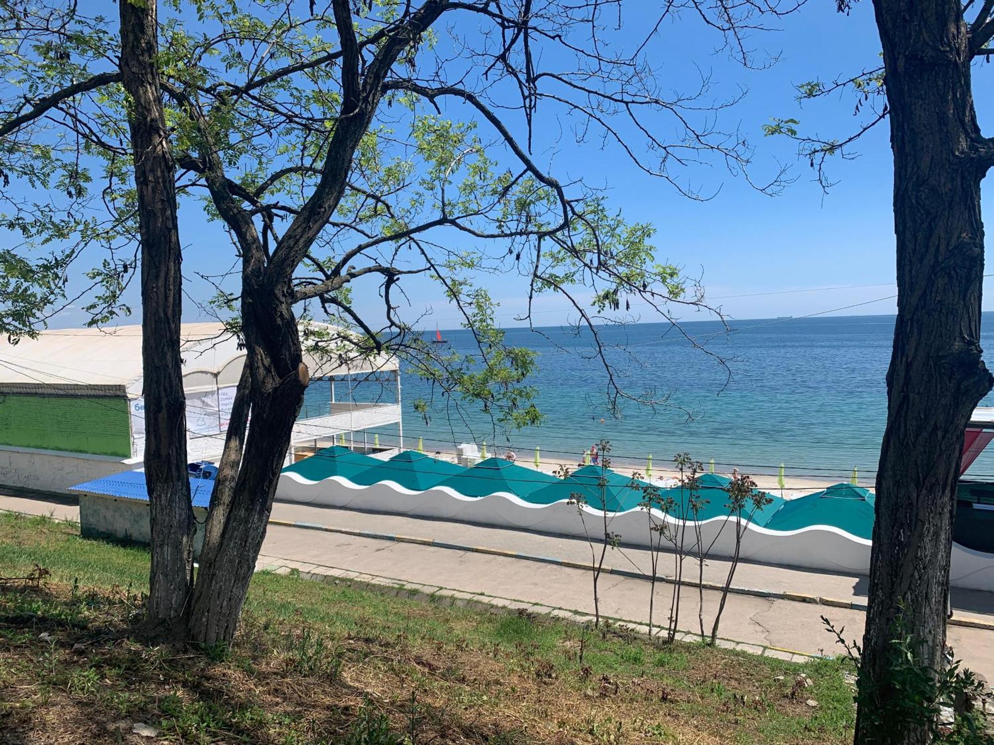 Одесса Калипсо У Моря На Пляже-Однокомнатные Апартаменты 24 Метра Exterior foto